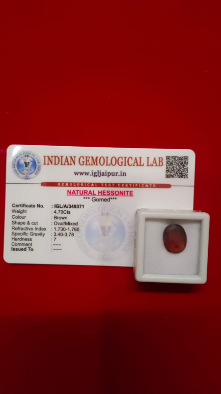 Gomed Gemstone(Gomed stone)