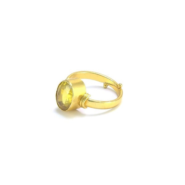 Yellow Sapphire Ring For Men And Women