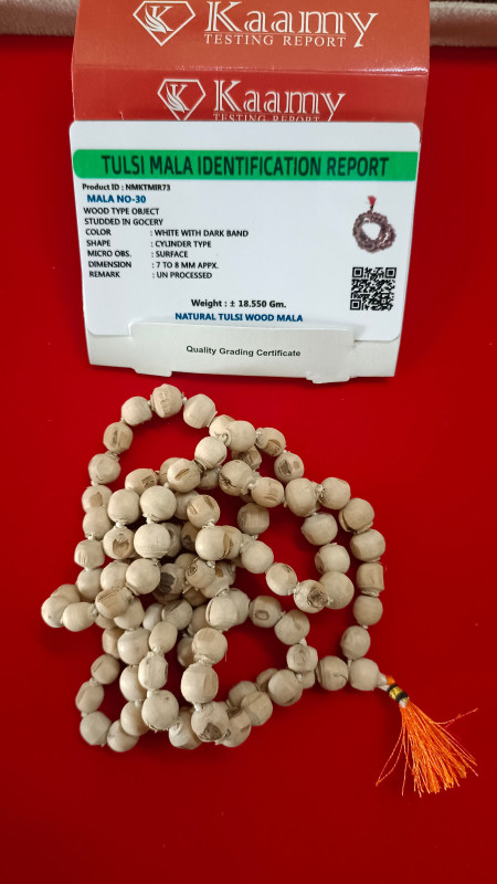 Original Tulsi jaap Mala 6 TO 8 MM (108 Beads)