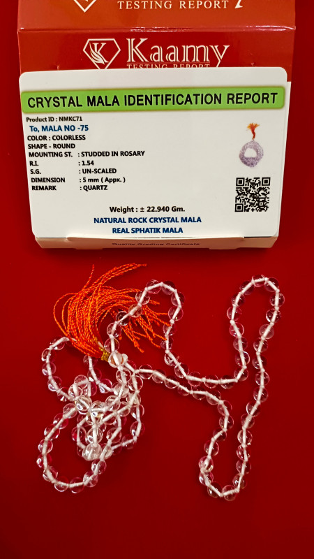 Original sphatik mala,Crystal Mala