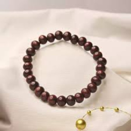 Red sandalwood bracelet